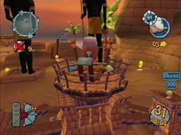 Worms Forts - Under Siege screen shot game playing